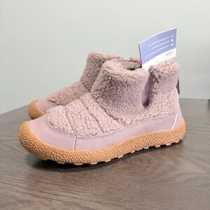 Lazy Step Women’s Bootie Slippers Cozy Sherpa Memory Foam House‎ shoes  Size 10